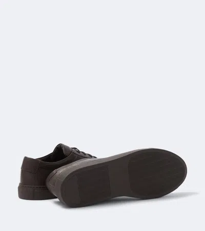 Common Projects Original Achilles Leather Sneakers In Brown