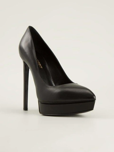 Shop Saint Laurent 'janis' Platform Pumps