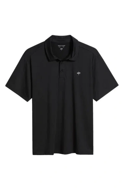 Santo Studio Tempo Performance Polo In Black