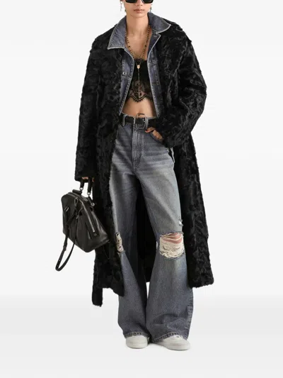 Dolce & Gabbana Oversized-fit Denim Jacket In Blue