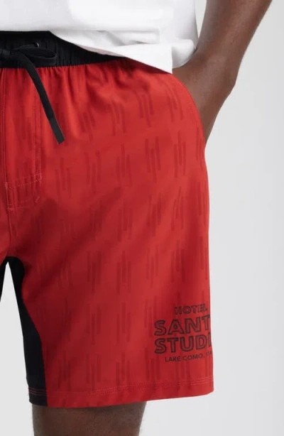 Santo Studio Hotel Tech Shorts In White