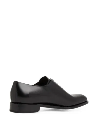 Ferragamo Tramezza Plain-toe Oxford In Black