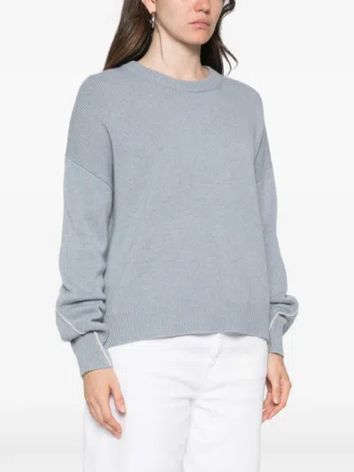 Bompard Kaschmirjersey-strick In Blue