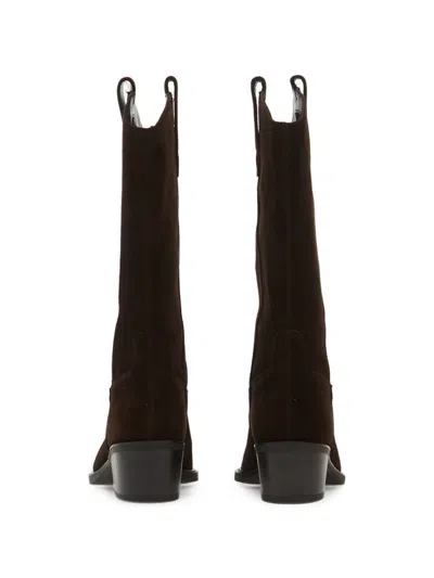 Vagabond Pointed-toe Western-style Boots In Multi