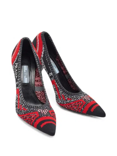 Pre-owned Prada Pointed-toe Pumps In Black