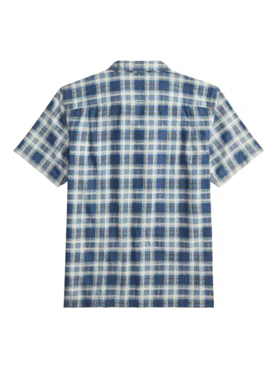 Rrl Plaid-pattern T-shirt In Multi