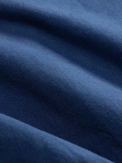 Rrl 레이스 트리밍 랩 스타일 블라우스 In Blue
