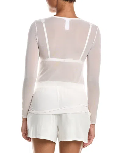 Hanro Mesh Shirt In White