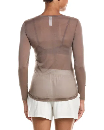Hanro Mesh Shirt In Brown