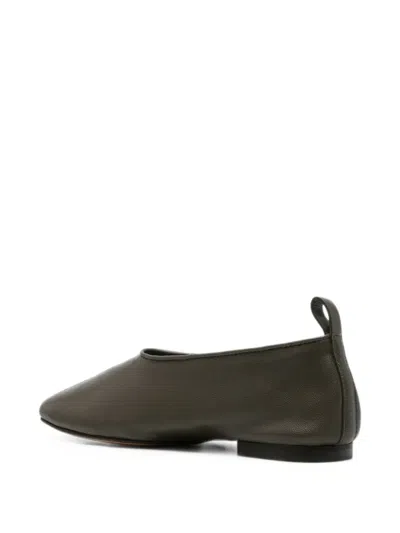 Soeur Pull-tab Leather Ballet Flats In Multi