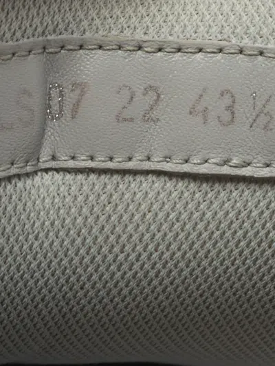 Pre-owned Dior B30 Leather Mesh Sneakers In Grey