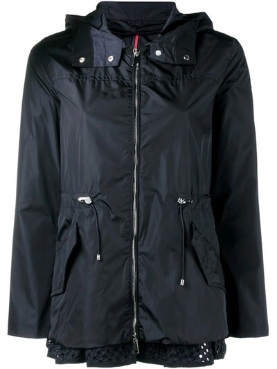 Shop Moncler Lotus Hooded Jacket