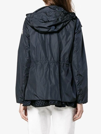 Shop Moncler Lotus Hooded Jacket