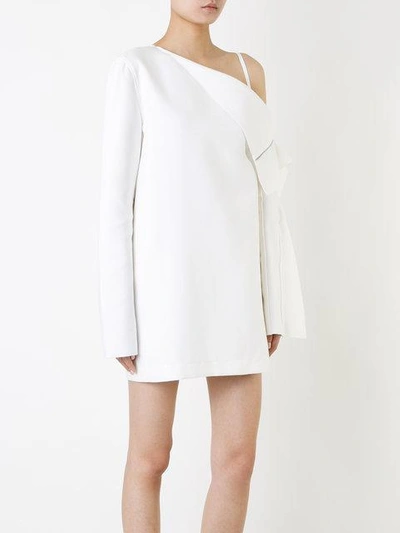 Shop Dion Lee Axis Folded Dress