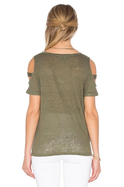Shop Generation Love Kendall Holes Tee In Olive