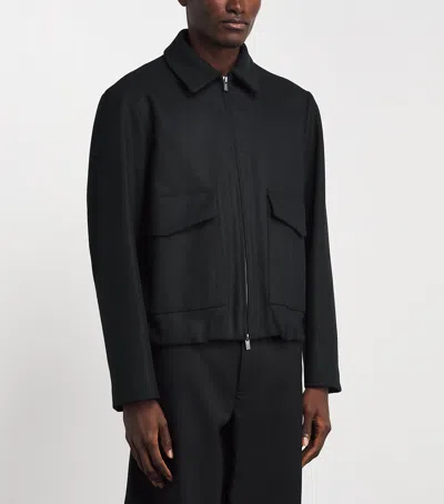 Barena Venezia Barena Wool-blend Tailored Bomber Jacket In Multi