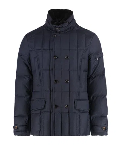 Moorer Siro Down Jacket In Blue