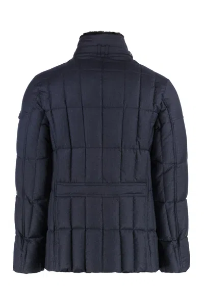 Moorer Siro Down Jacket In Blue