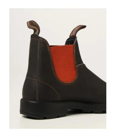 Blundstone Elasticated-side Leather Boots In Black