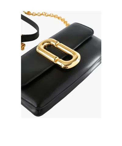 Marc Jacobs Flap Shoulder Bag In Black