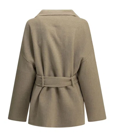 Isabel Marant Sand Wool-blend Caeton Jacket In Green