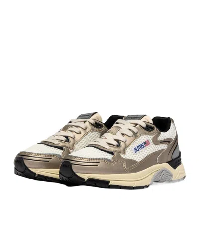 Autry Logo Patch Lace-up Sneakers In Multi