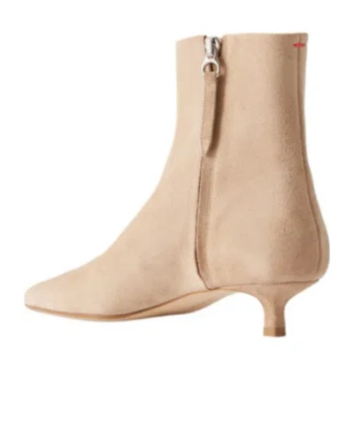 Aeyde Sofie 35 Suede Ankle Boots In Multi