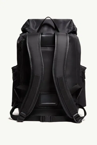 Moncler Kenton Drill Backpack In Black