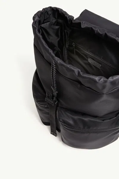 Moncler Kenton Drill Backpack In Black