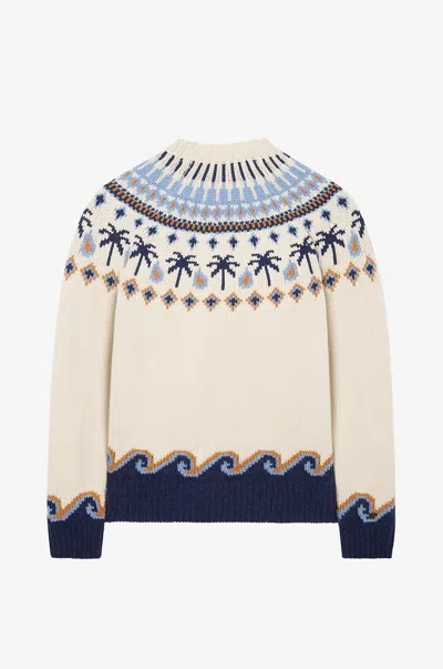 Alanui Long-sleeved Sweater In Multi
