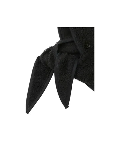 Maison Michel Hazel Shearling-effect Hat In Black