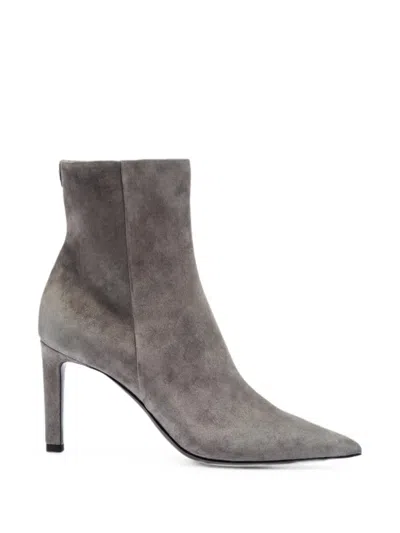 Jimmy Choo Frankie Ankle Boot 85 In Gray