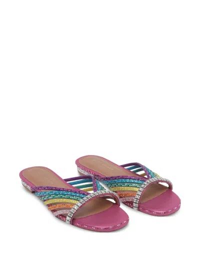 Kurt Geiger London Heeled Sandal Woman Color Multicolor In Pink