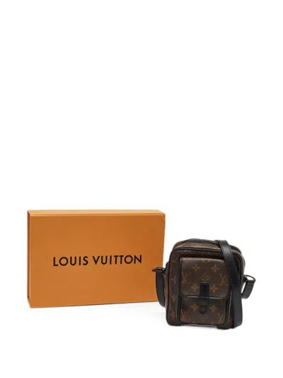 Pre-owned Louis Vuitton Christopher Messenger Bag In Brown