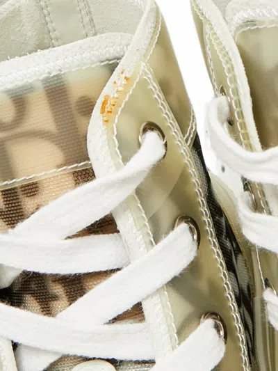 Pre-owned Dior B23 Oblique Sneakers In White
