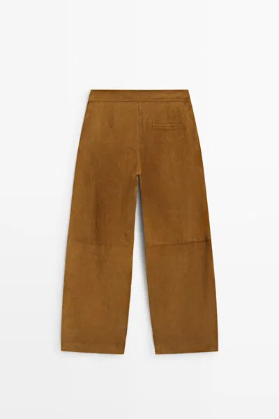 Massimo Dutti In Donkerkameel