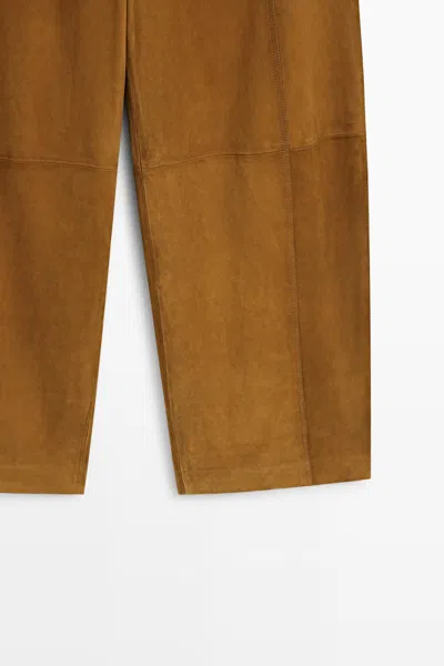 Massimo Dutti In Donkerkameel