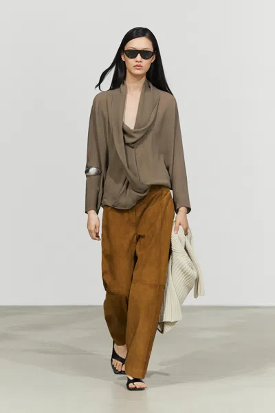 Massimo Dutti In Donkerkameel
