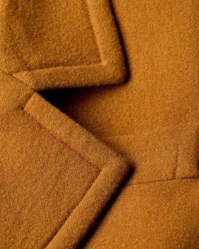 Saint Laurent Single-breasted Notched-lapel Jacket In Brown