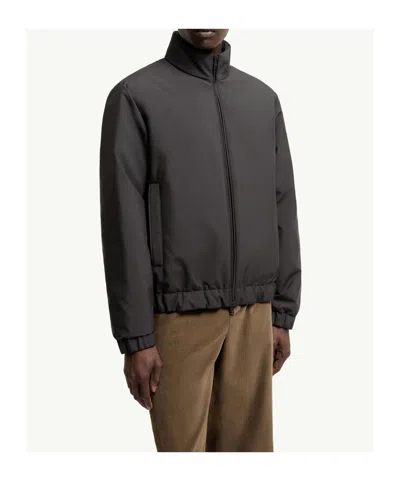 Moncler Luserna Short Down Jacket In Black
