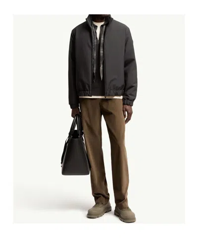 Moncler Luserna Short Down Jacket In Black