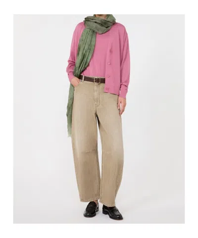 Weekend Max Mara Wkdtapioca Top Bordeaux In Pink