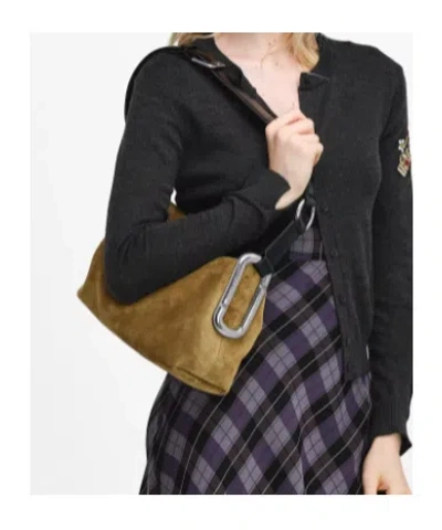 Marc Jacobs Scene Medium Crinkled Leather Shoulder Bag In Brown