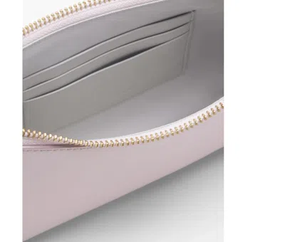 Marc Jacobs Scene Convertible Metallic Leather Mini Bag In White