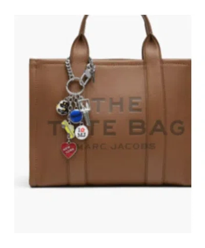 Marc Jacobs Nyc Cluster Bag Charm In Silver