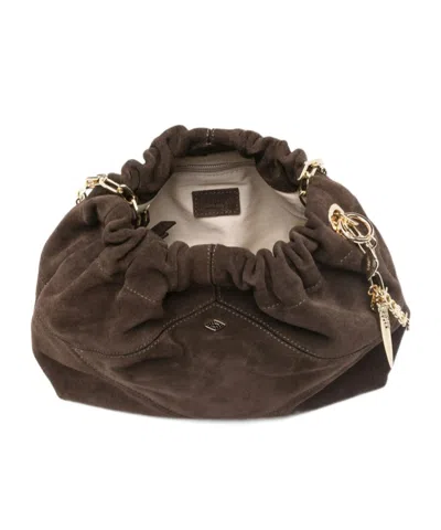 Bash Chain Shoulder Bag In Brown