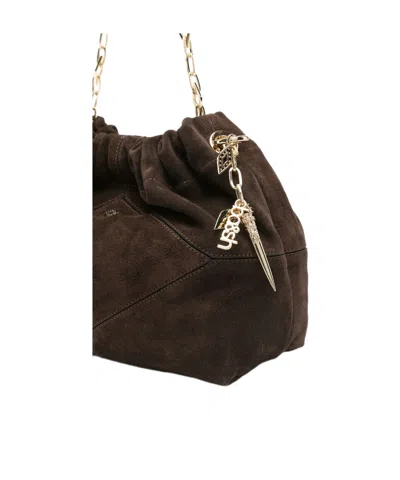 Bash Chain Shoulder Bag In Brown