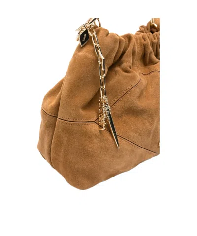 Bash Chain Shoulder Bag In Brown