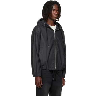 Studio Nicholson Black Avon Jacket In Black