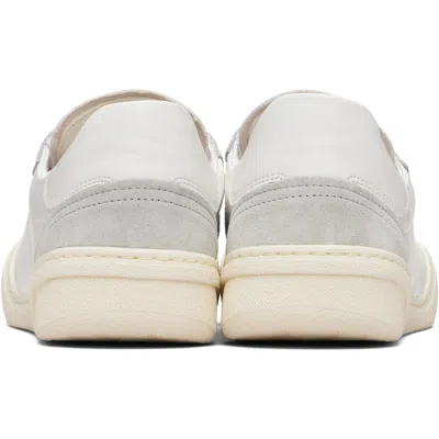 Acne Studios White Leather Sneakers In White